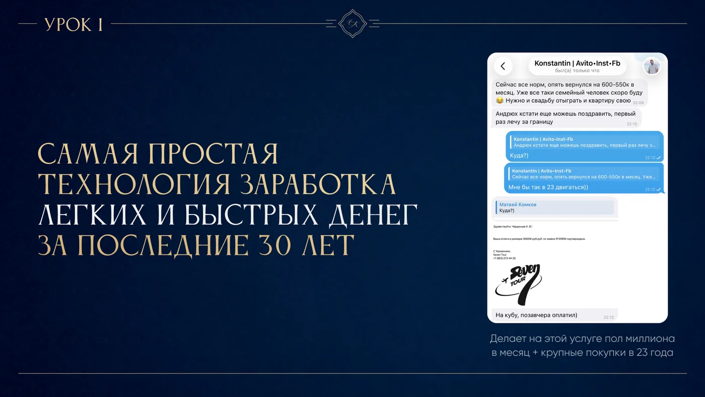 Урок 1. Самая простая технология заработка лёгких и быстрых денег за последние 30 лет